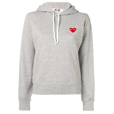 comme des garcons heart hoodie