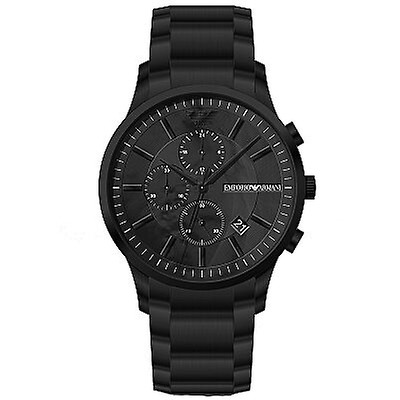 Armani Exchange Hampton Black Dial Black Ion-plated Men's Watch AX2104 ...