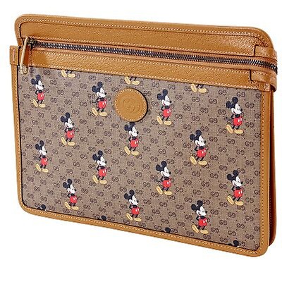 gucci x disney pouch