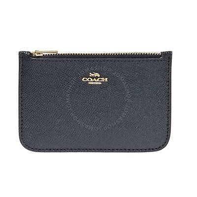Coach Ladies Chain Card Case in Black 76539 GDBLK - Handbags - Jomashop