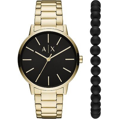 Armani Exchange Hampton Black Dial Black Ion-plated Men's Watch AX2104 ...