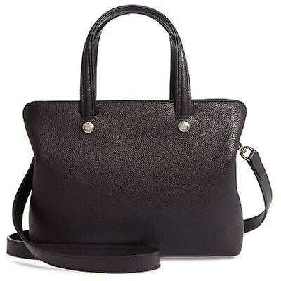 longchamp black bag with strap