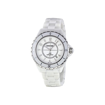 Chanel J12 White Ceramic Diamond Unisex Watch H2180 H2180 - Chanel, J12 ...
