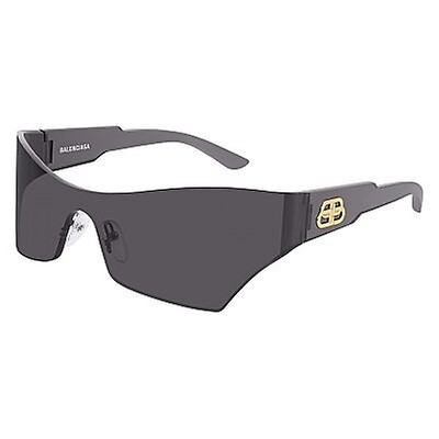Balenciaga Grey Rectangular Unisex Sunglasses BB0041S 001 99 BB0041S
