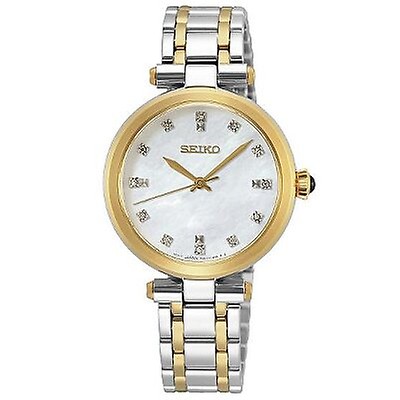 Seiko Automatic White Dial Stainless Steel Ladies Watch SSA863 SSA863 ...