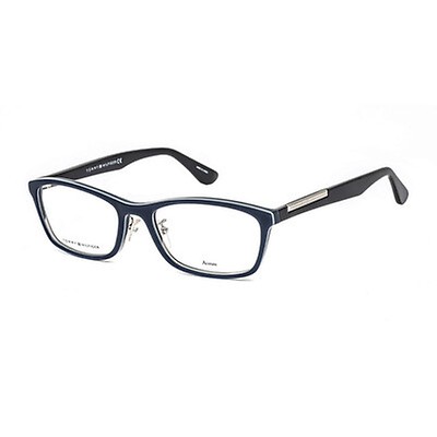 Tommy Hilfiger Unisex Brown Square Eyeglass Frames Th1582/F0WR90055 ...