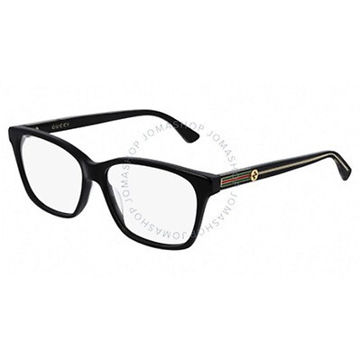 Gucci Men's Black Square Eyeglass Frames GG0691O-004 56 GG0691O-004 56 ...