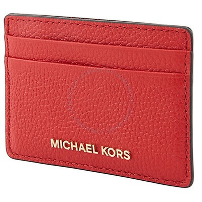 Michael Kors Money Pieces Leather Card Holder- Black 32F7GF6D0L-001 ...