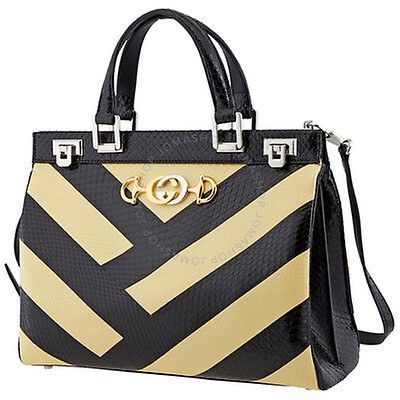 ladies zumi grainy leather medium top handle bag in black