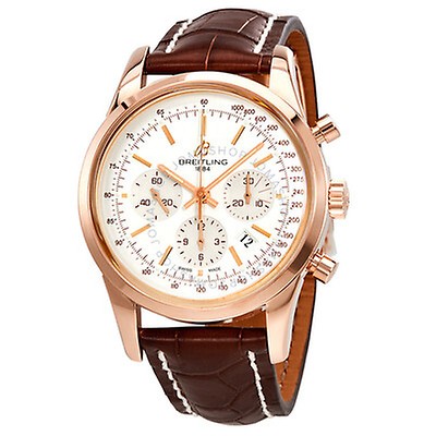 Breitling Transocean Chronograph Automatic Rose Gold Men's Watch ...