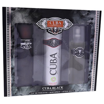 Cuba Black by Cuba, 2 Piece Gift Set for Men main image 0