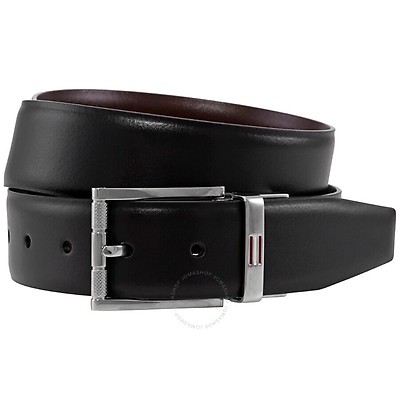 Bally Men's Bogart 35 MM Adjustable And Reversible Leather Belt, Brand ...