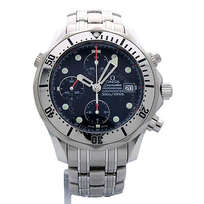 omega seamaster diver automatic chronograph men's watch