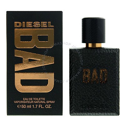 Diesel Bad / Diesel EDT Spray 4.2 oz (125 (m) 3605522052949 - Men's Colognes, Mens Eau de Toilette - Jomashop