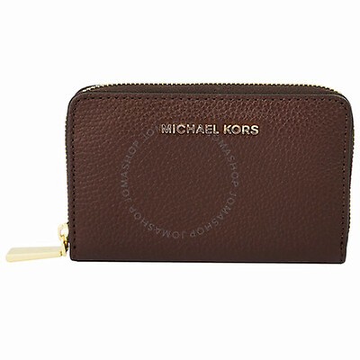 Michael Kors Medium Floral Embellished Leather Pouch- Butternut ...