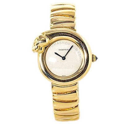 Cartier Pre-owned Cartier Panthere Ruban Quartz Diamond Ladies Watch ...