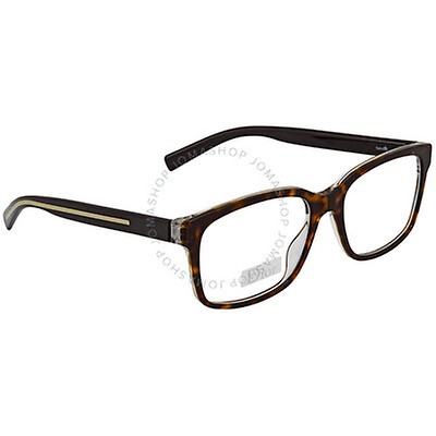 aborre september ål Dior Clear Demo Lens Rectangular Eyeglasses BLACK149 03NS 52 BLACK149 03NS  52 - Jomashop