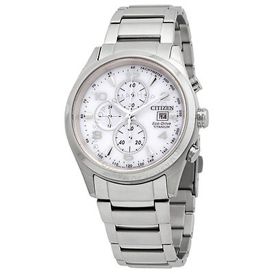 Citizen Perpetual Chrono A-T Eco-Drive Titanium Chronograph Men's Watch ...