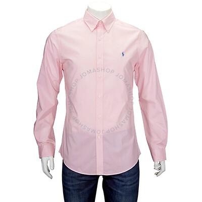 men's pink long sleeve shirt