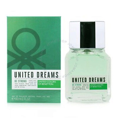 Benetton Men's United Dreams Aim High EDT Spray 3.4 oz Fragrances ...