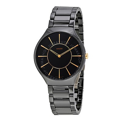 Rado True Thinline Ceramic Ladies Watch R27958102 R27958102 - Rado ...