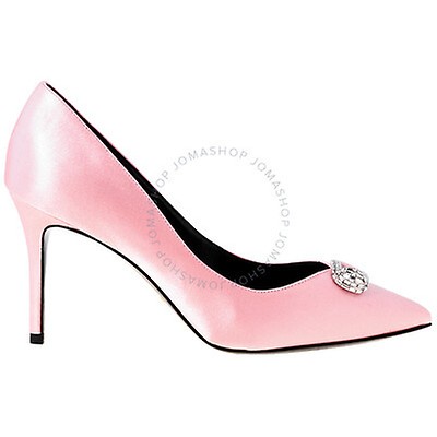 Stella Luna Ladies High Heel Pump Stella Light Pink 85Pt Pump Sat Crys ...