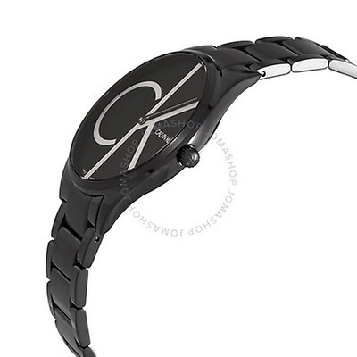 calvin klein future digital black dial watch
