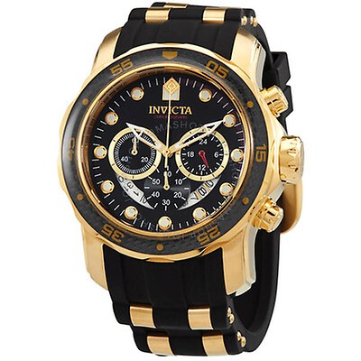 Invicta Pro Diver Chronograph Quartz Black Dial Men's Watch 30709 30709 ...