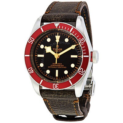 Tudor Pre-owned Tudor Heritage Automatic Chronometer Black Dial Men's ...