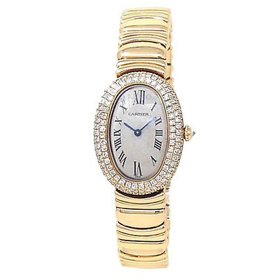 Cartier Pre-owned Cartier Panthere Ruban Quartz Diamond Ladies Watch 