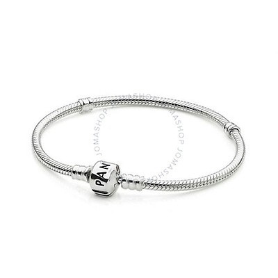 Pandora Moments Snake Chain Bracelet In Sterling Silver, Size 18 ...