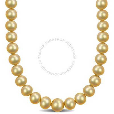 Details about   18 INCH Gorgeous White Grey AAA 8-9mm South Sea Pearl Necklace 14k Gold Clasp 