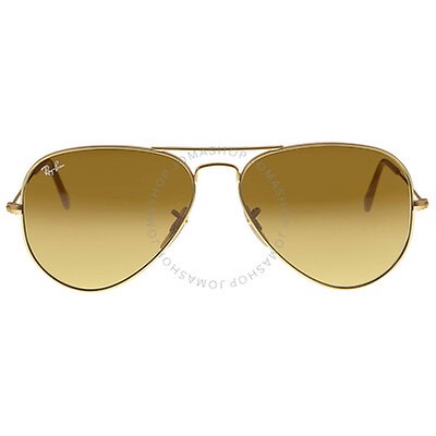 Ray Ban Aviator 58mm Light Brown Gradient Sunglasses Rb3025 001 51 58 14 Rb3025 001 51 58 14 Ray Ban Aviator Jomashop