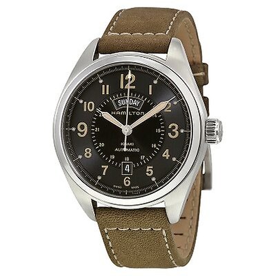 Hamilton Khaki Automatic Black Dial Men's Watch H70455533 H70455533 ...