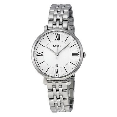 Fossil Jacqueline White Dial Ladies Casual Watch ES3988 ES3988 - Fossil ...