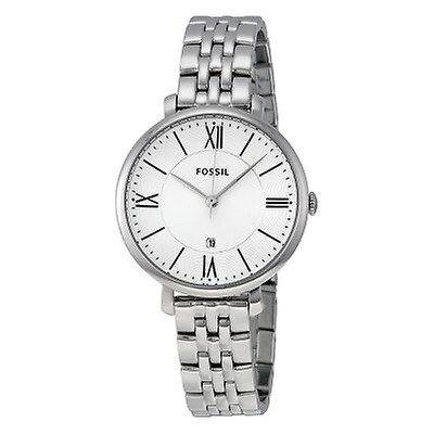 Fossil Glitz White Dial Stainless Steel Ladies Watch ES2362 ES2362 ...