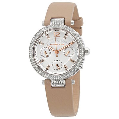 Michael Kors Blair Champagne Dial Gold-tone Stainless Steel Ladies ...