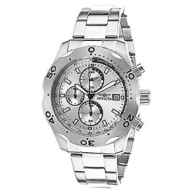 Invicta Bolt Reserve Chronograph Gunmetal Dial Gold Ion-plated Men's ...