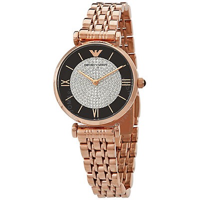 Emporio Armani Classic Mother of Pearl Dial Ladies Watch AR1910 AR1910 ...