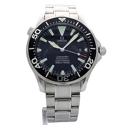Omega Seamaster Professional Automatic Black Dial Men's Watch 212.30.41 ...