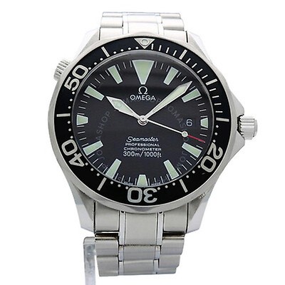 Omega Seamaster Professional Automatic Black Dial Men's Watch 212.30.41 ...