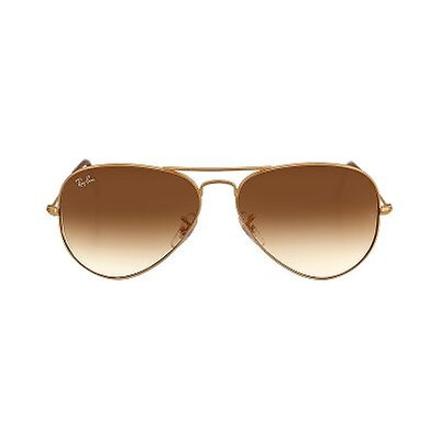 ray ban aviator brown gradient polarized