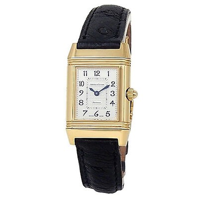Jaeger LeCoultre Reverso Duetto Silver Dial Ladies Watch Q2568102 ...