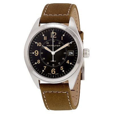 Hamilton Khaki Field Automatic Black Dial Men's Watch H70555533 ...