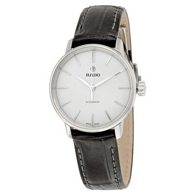 Rado Coupole Steel Platinum Ceramic Ladies Watch R22594102 R22594102 ...