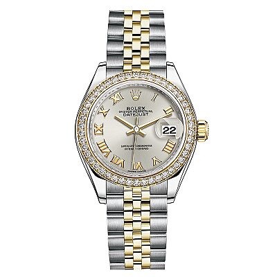 Rolex Oyster Perpetual Datejust 36 Grey Dial Stainless Steel and 18K ...