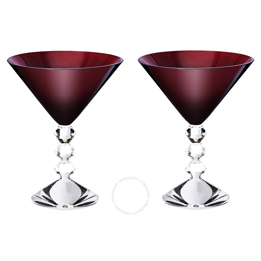Baccarat Vega Martini Glass Set of 4 2810828 Barware & Dinnerware