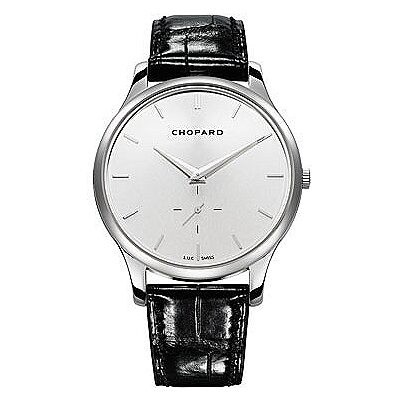 Chopard L.U.C XPS Automatic Black Dial 18 kt White Gold Men's Watch ...