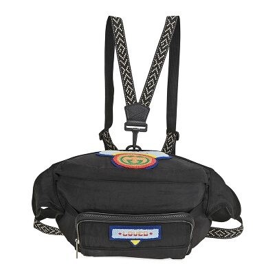 gucci patch waist pack