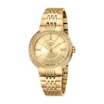 Michael Kors Mini Darci Champagne Dial Gold-tone Ladies Watch MK3295 ...